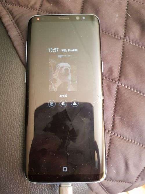 Samsung S8 damaged screen
